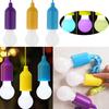 Red Blue Green Black White Orange Yellow Pink Pull Cord Camping Light Led Outdoor Camp Lamp