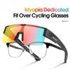 Photochromic Cycling Glasses Fit Over Myopic Sunglasses UV 400 Polarized Fishing Bike Goggles Cool Aesthetic Eyewear