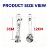 Universal CNC Aluminum Motorcycle Rear Brake Rocker Arm Kit With Shock Buffer Spring For Dirt Bike Scooter Street Bike Mod Parts