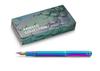 Kaweco Collection Liliput Kolibri I Premium Rainbow Color Reservoir Fountain Rainbow Steel for Ink EF Pen, Nib, Cartridges, 4.9-inch, Nib (Extra