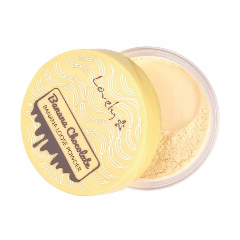 Lovely Banana Chocolate Loose Face Powder, Banana And Chocolate 8
