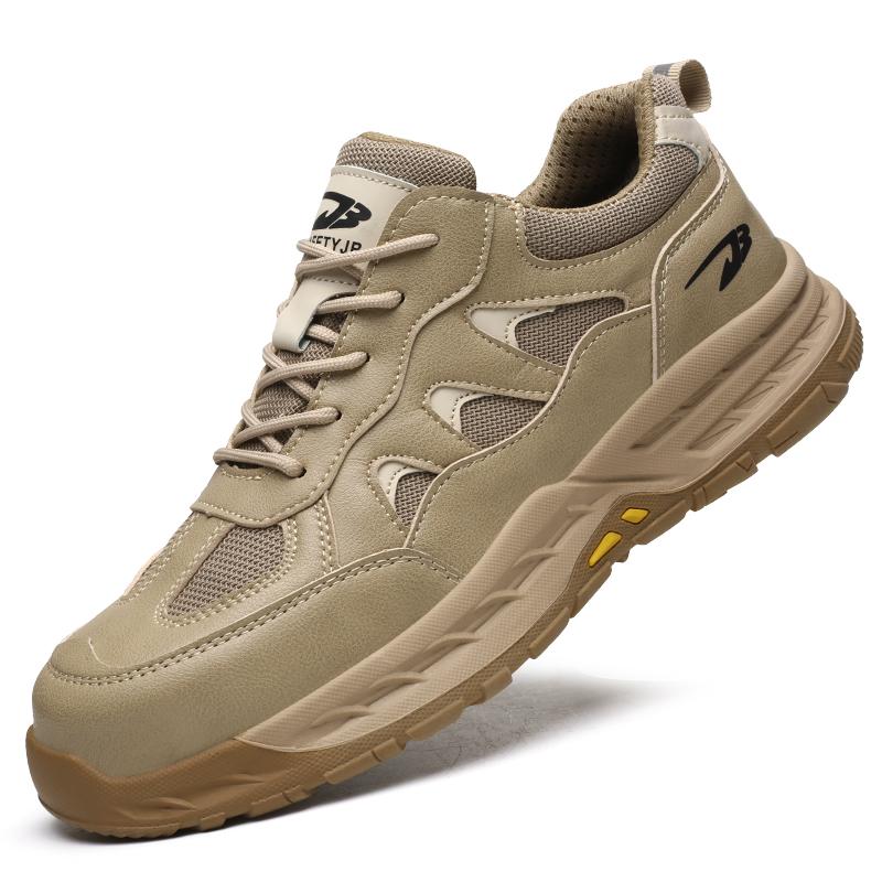 Неразрушимая рабочая защитная обувь, мужские защитные ботинки, противоударная, противоударная рабочая обувь, кроссовки, обувь со стальным носком, мужские рабочие ботинки