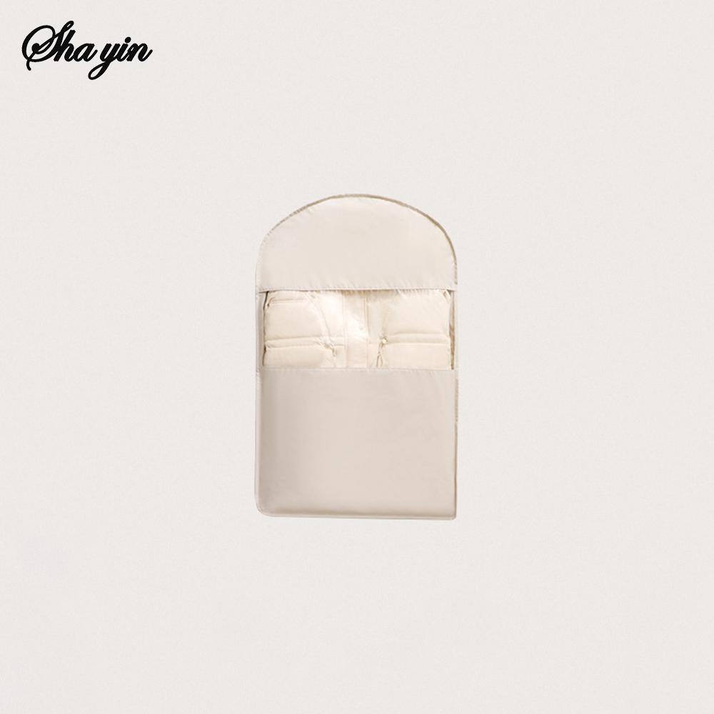 Visible Compression Hanging Bag for down Jacket - Dust Cover Clothes Storage Wardrobe Organizer for Household