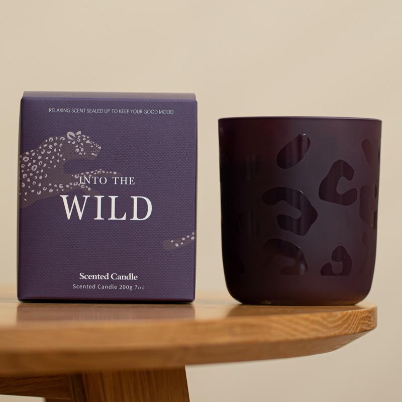 Gardenia Scented Soy Wax Candle - Nordic Indoor Aromatherapy Gift Box Ornament