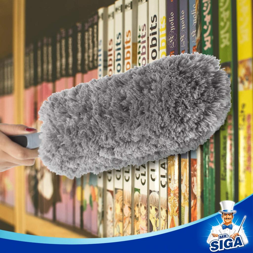MR.SIGA Lint-Free Microfiber Duster, Washable Duster for Household Cleaning