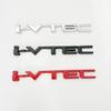 3D Chrome Metal Car Letters Rear Trunk Badge Emblem IVTEC Logo I VTEC Sticker For Honda City Civic Accord Jazz CRV  Accessories AL7