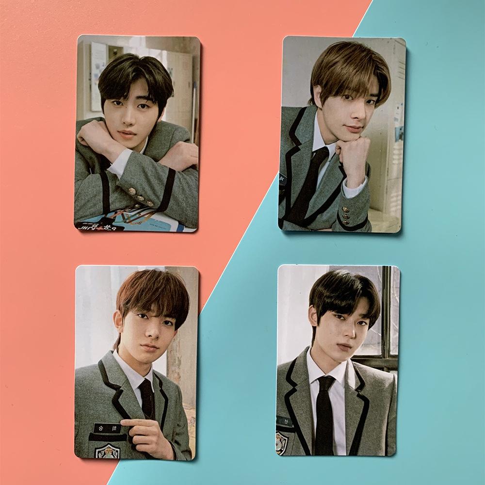 7 шт. ENHYPEN, униформа, фотокарточка GGU GGU, посылка, ломо-карта, корейская Kpop Idol Group, открытка, сувенирная открытка для фанатов