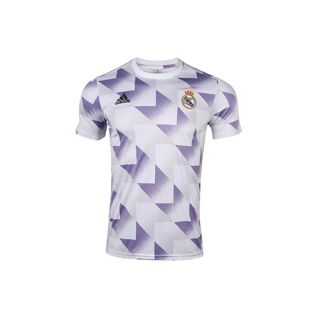 adidas Футбольная футболка Реал Мадрид Мужская Бело-синяя HA2578