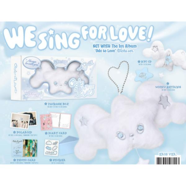 NCT WISH - The 1st Album [Ode to Love] (WICHU Ver.) (SMART ALBUM) (Random Ver.)