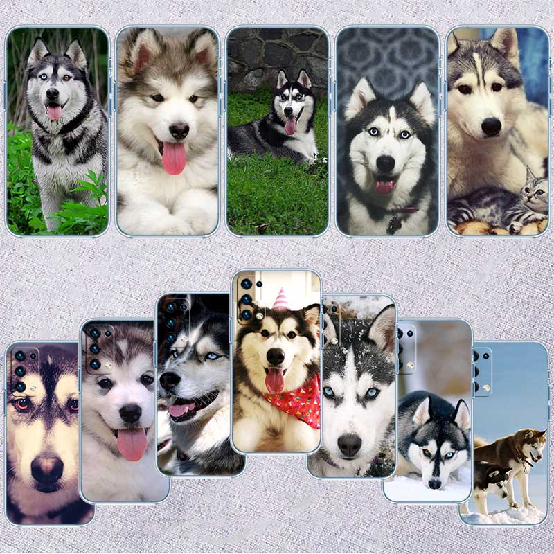 NH32 husky dog Phone Case for Motorola Moto E13 E15 E20 E22 E22I E22S E30 E32 E40 E7 E7I G Plus Power Play Stylus G22 G14