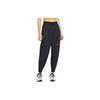 Nike SS22 Однотонные спортивные брюки с манжетами и логотипом, женские плавки, черные DN4848-010