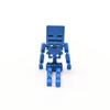 Подвижный 3D-печатный Пиксельный Робот Суставной Minecraft Игрушка-антистресс Украшение