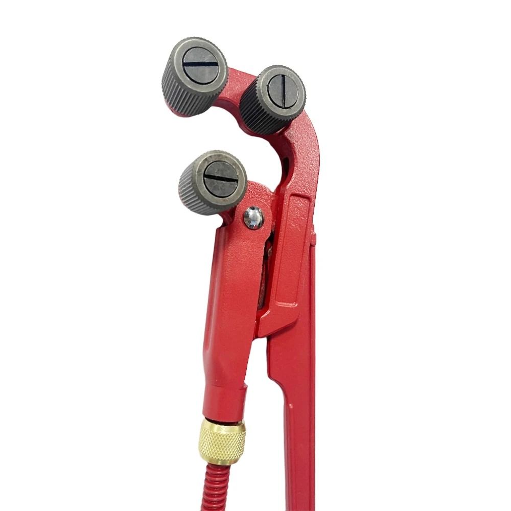 Многофункциональный ручной клупп для нарезания резьбы на трубах, инструмент, прижимной ролик, муфта, расширитель трубы для труб от 3/8" до 2"