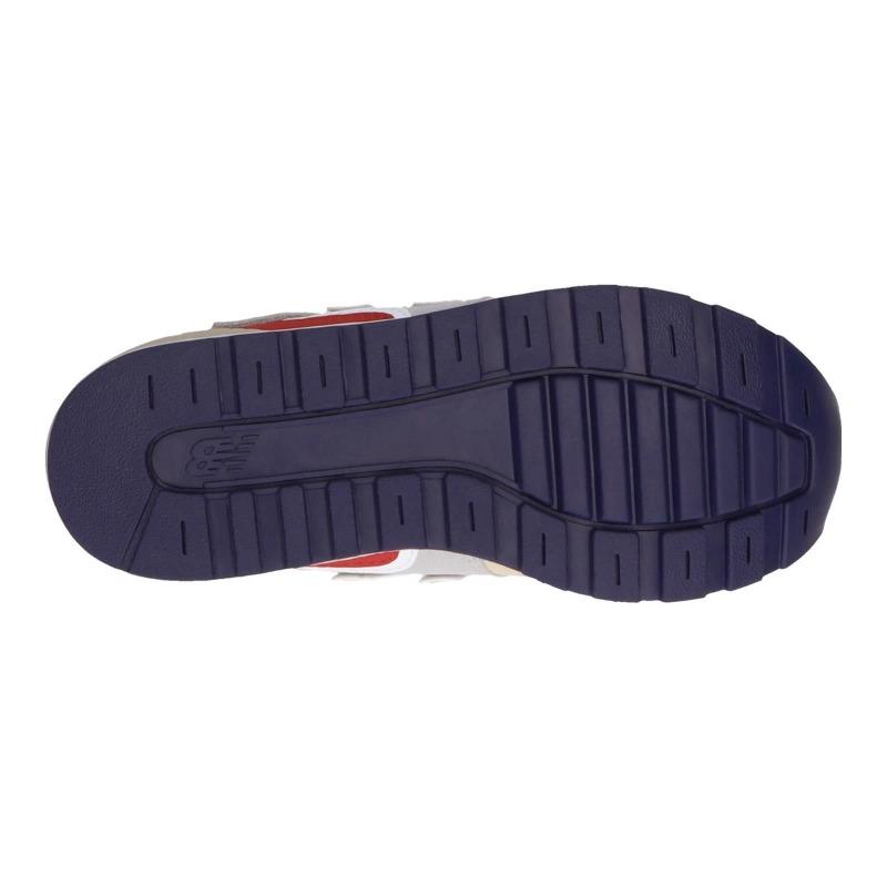 New Balance Детские бежево-серые низкие беговые кроссовки YV996JE3