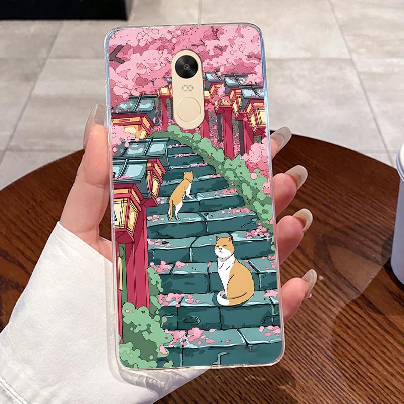 Чехол для Xiaomi Redmi Note 4 Note 4x Capa Coque Прозрачный Силиконовый Желе Мягкий ТПУ Задняя Крышка Милый Кролик Кошка Динозавр Чехол для Телефона