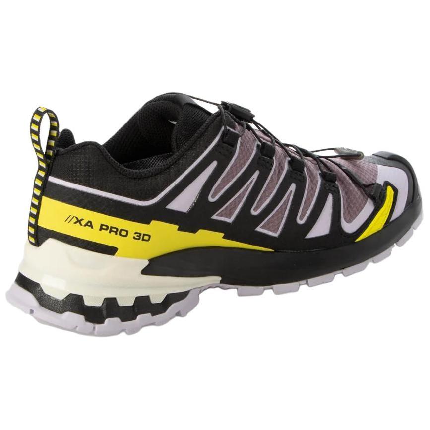 SALOMON Женские кроссовки XA Pro 3D V9 GORE-TEX Moonscape Orchid Petal Sulphur Серые L47469500