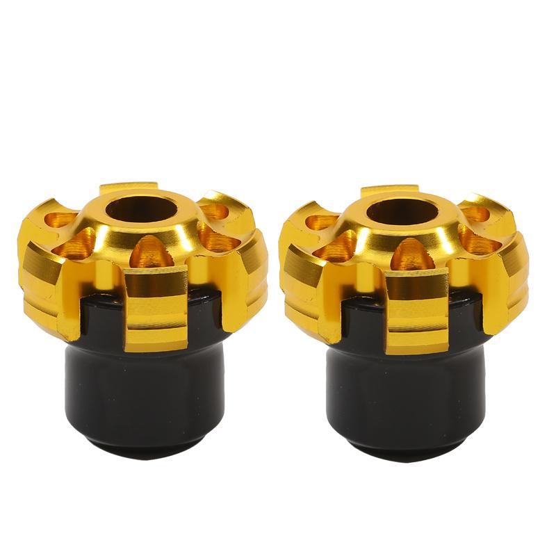 2pcs/pair Motorcycle Modification Anti Drop Cup Ghost Fire Electric Vehicle Front Shock Absorber Metal Front Fork Cup Decoration