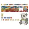 125 клавиш Круглые Клавиши Dunhuang Redness Panda Тематические Колпачки Клавиш Профиль OQO PBT Сублимационная Печать Набор Колпачков Клавиш для Кастомных Механических Клавиатур