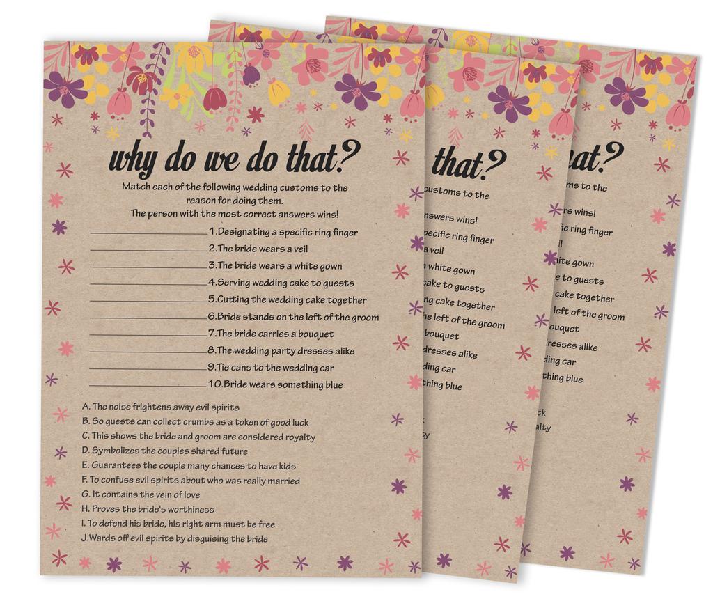 Inkdotpot CardsA Для девичника, девичника, вечеринки, пустого квадрата, заполните идеи подарков 50A, деревенская крафт-бумага