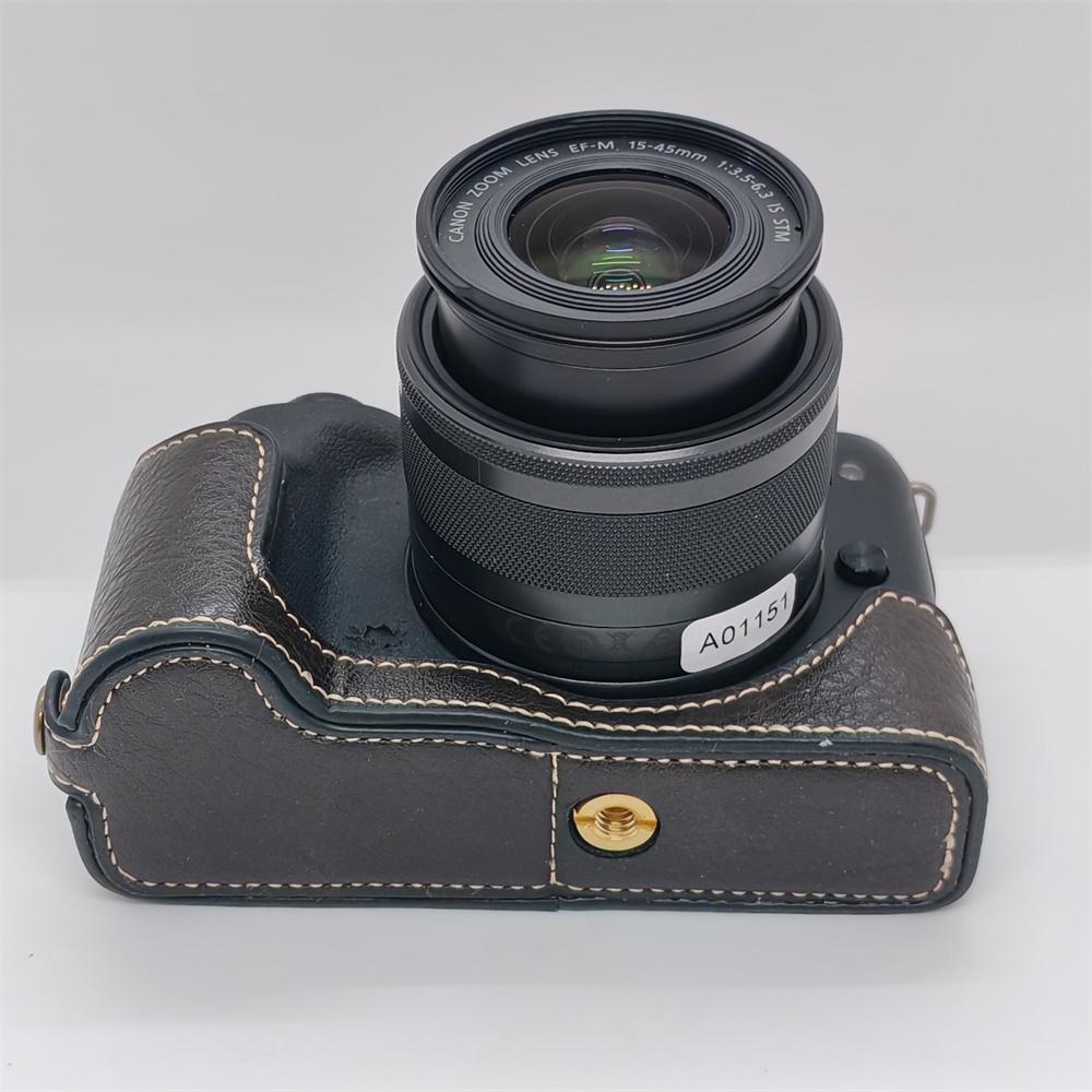 Получехол из искусственной кожи для камеры Canon EOS M50 M50II M50 Mark II с отверстием для аккумулятора, нижняя крышка