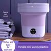 Compact Folding Washer & Dryer: Sterilizing Machine for Socks, Baby Clothes, and Dormitory Use