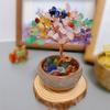 Новый цветной чайник из натурального хрусталя, дерево, ручной работы, имитация дерева, деревья Фэн-шуй, кристаллические украшения на удачу