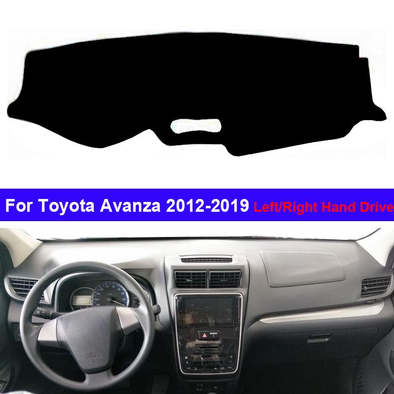 Накладка на панель приборов автомобиля Коврик на торпедо Накидка Для Toyota Avanza 2012 - 2019 Автомобильный солнцезащитный коврик Антисолнечный УФ-защита Антигрязевой 2018 2017 2016 2015