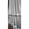 Серый антрацитовый горизонтальный полосатый 1/3 плотная складка тюль экрю занавеска Не мнется Не требует глажки
