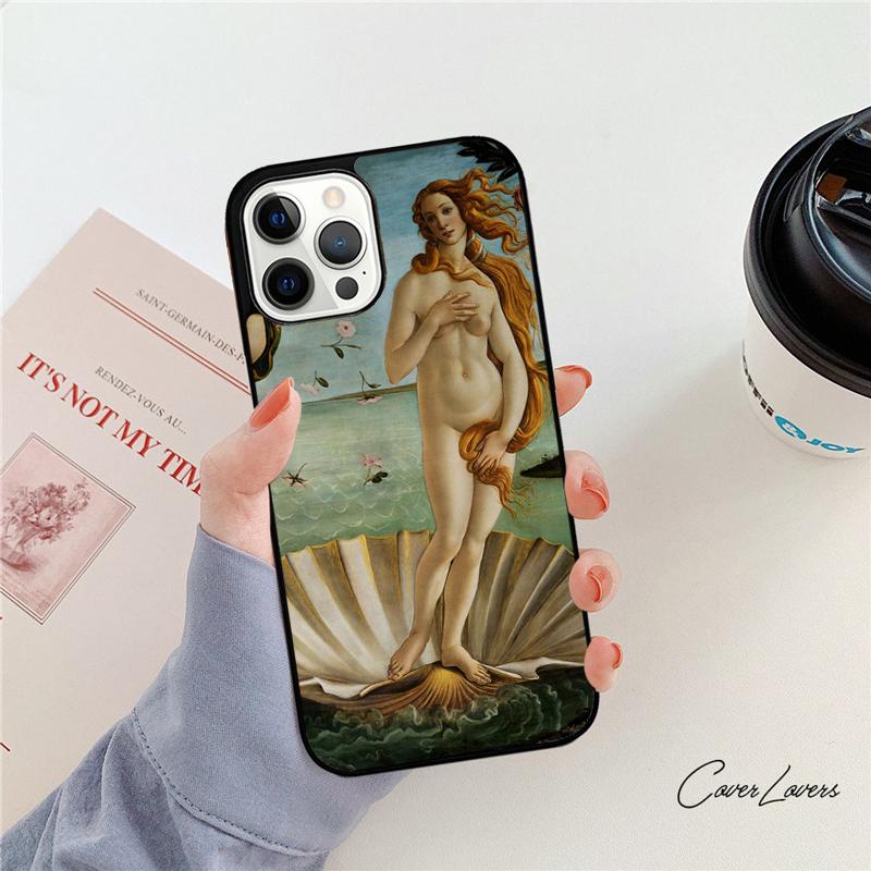 Чехол для телефона Sandro Botticelli эпохи Возрождения для iPhone 17 Air 14 15 16 13 12 Для Apple iPhone 17 Air 11 Pro Max Plus SE2020 Coque