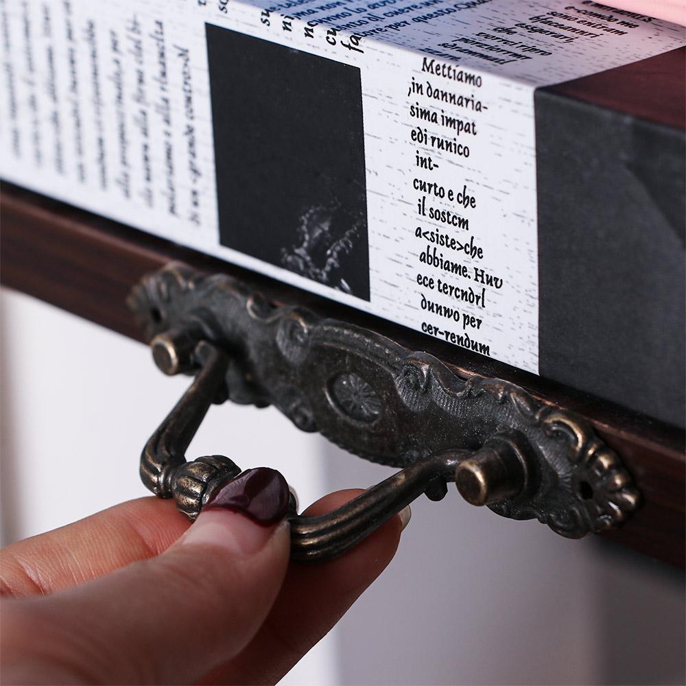 Ручки Шкаф Ящик Цинк Цинк Цинковый сплав Шкафы Ручки Тяги Бронза Ручки для шкафа Европейский Современный