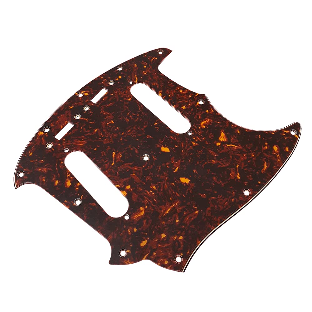 YJB PARTS 20721 MG Mustang Pickguard Brown Tortoise Shell 3PLY Inch Made In Japan