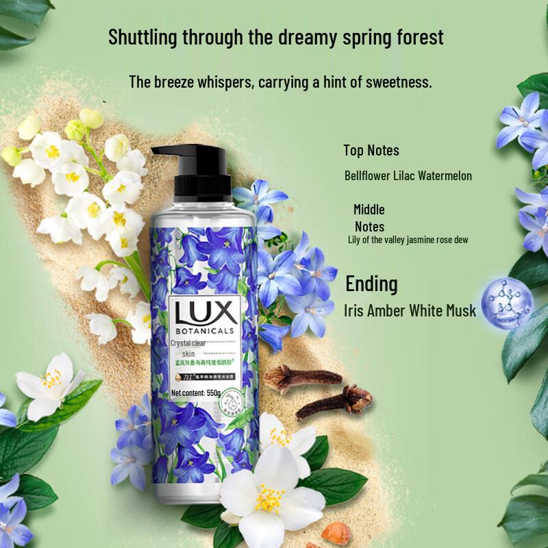 Lux Botanical Essence Bluebell Fragrance Shower Gel