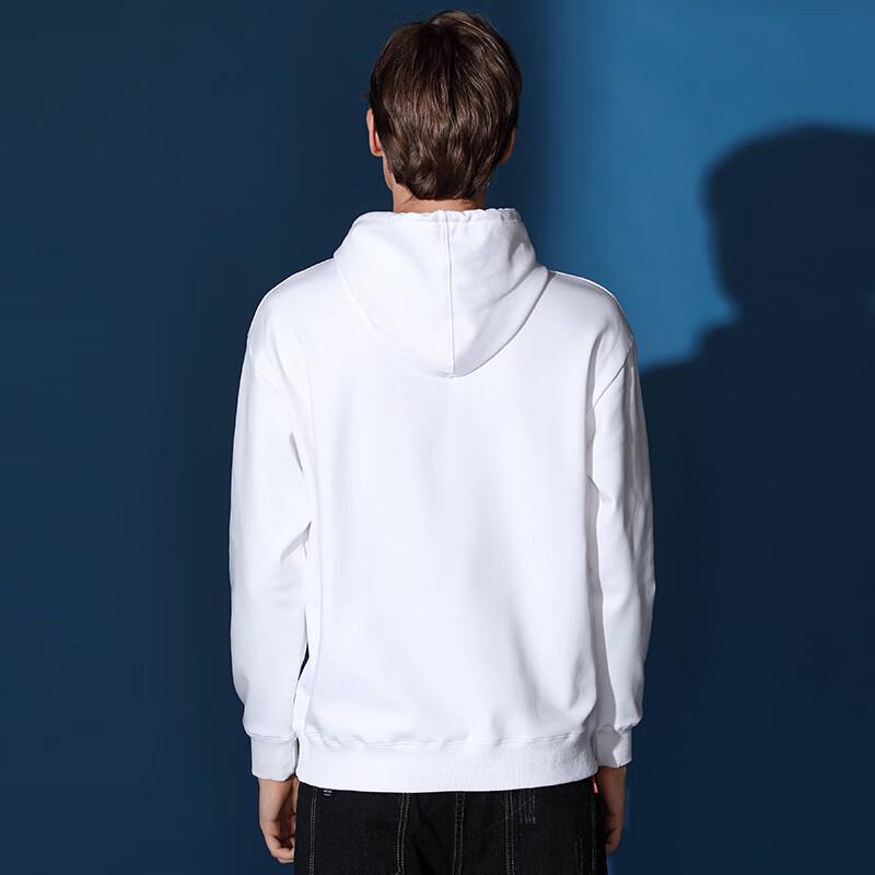 ROMON Unisex Plush Lined Custom Hoodie LMSD9922