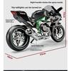 Большой размер 1/9 Kawasaki H2R Симуляция Спрей Модель Мотоцикла Игрушка Симуляция Сплав Модель Мотоцикла Мальчик Коллекция Автомобилей Ручная работа Подарок