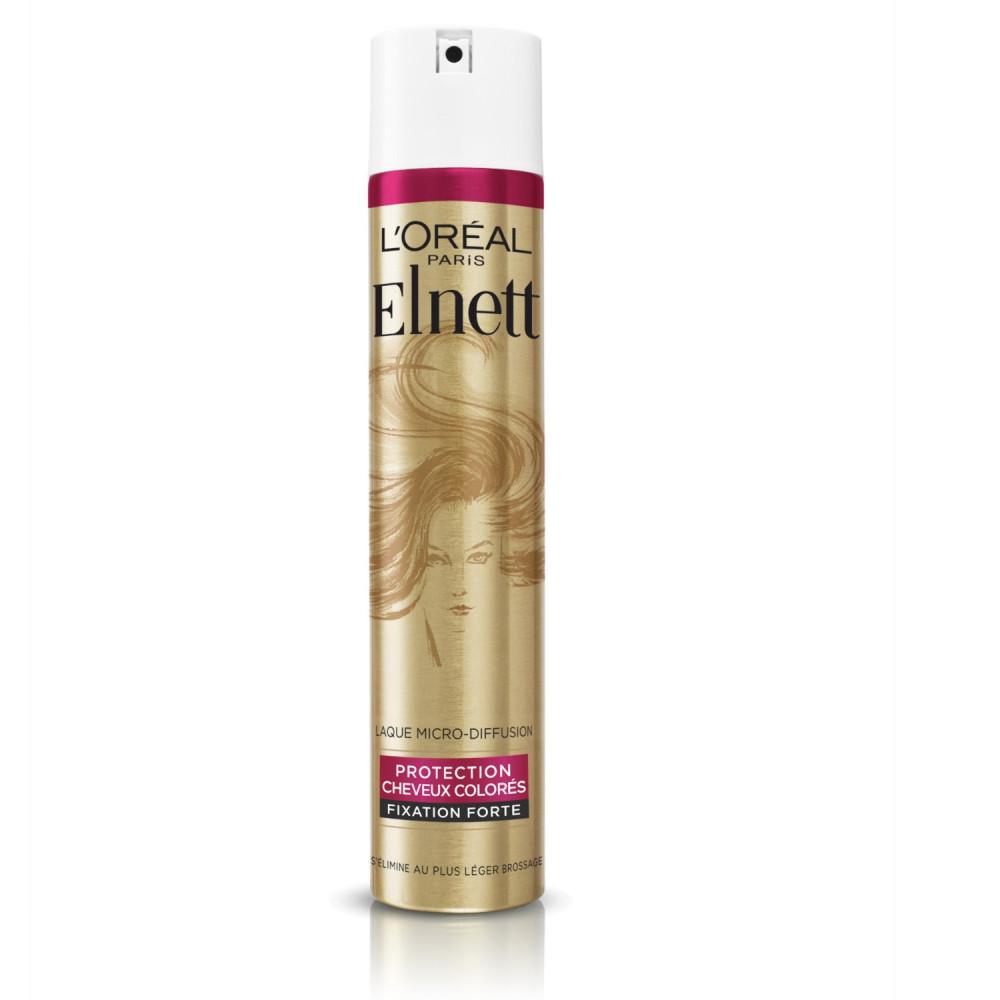 L'Oréal Paris Elnett Strong Hold Hairspray - Защита окрашенных волос -