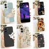 Чехол для телефона Tecno Spark Go 3 KN3 Чехол для Techno Spark Go 3 Корпус Эстетичный Роскошный Модный Цветы Кавайный Милый Расписной