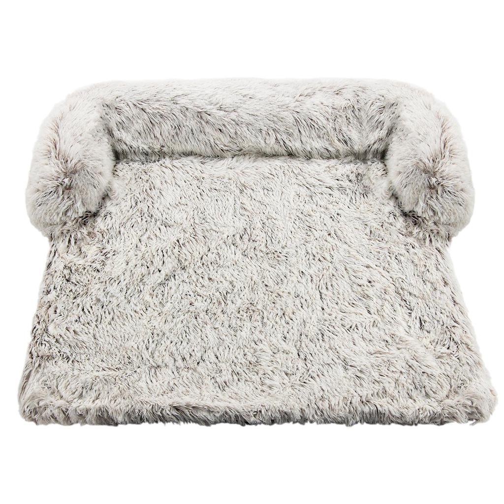 Кровать для собаки, диван для больших собак, домик для домашних животных, коврик для дивана, теплое гнездо, кровати для питомника, мягкая подушка для домашних животных, кошек, щенков, длинное плюшевое одеяло, чехол для дивана