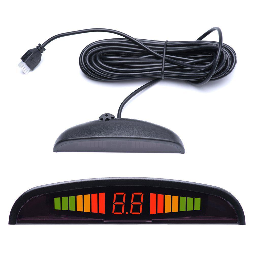 Podofo Автомобильный светодиодный датчик парковки Автомобильный автомобильный парктроник Дисплей обратная резервная система контроля датчика