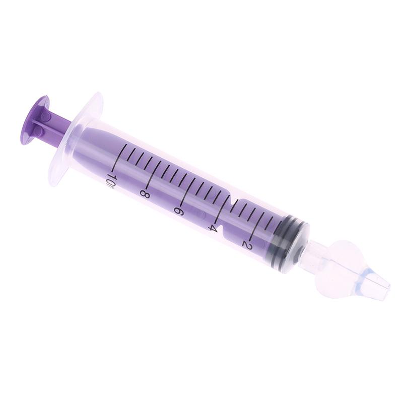 1Pc 10Ml Baby Syringe Silicone Nasal Aspirator Nasal Cleaning Care Tool