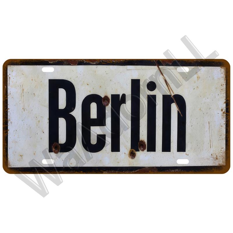 Город, штат, США, жестяная вывеска, винтажная металлическая вывеска, жесть, ретро-металлический постер, домашний декор для стен, бара, паба, клуба, украшения