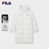FILA Women's Long Hooded Padded Down Jacket