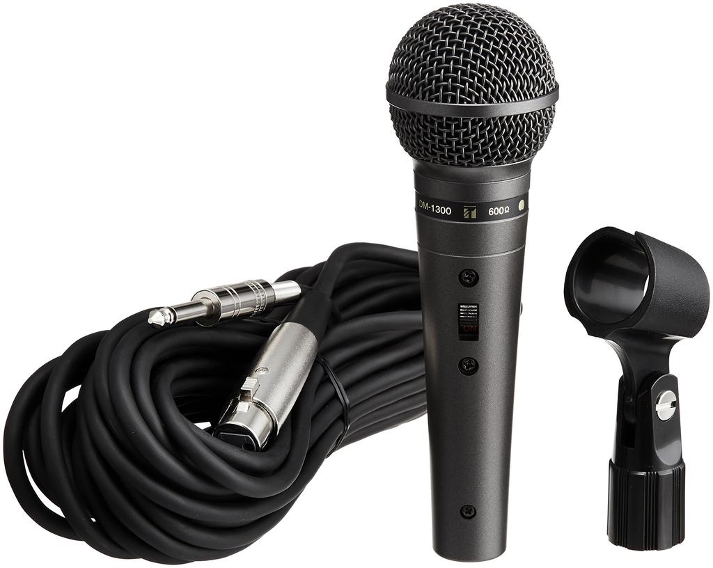 Toa Hand Type Dynamic Microphone with Talk Switch DM-1300