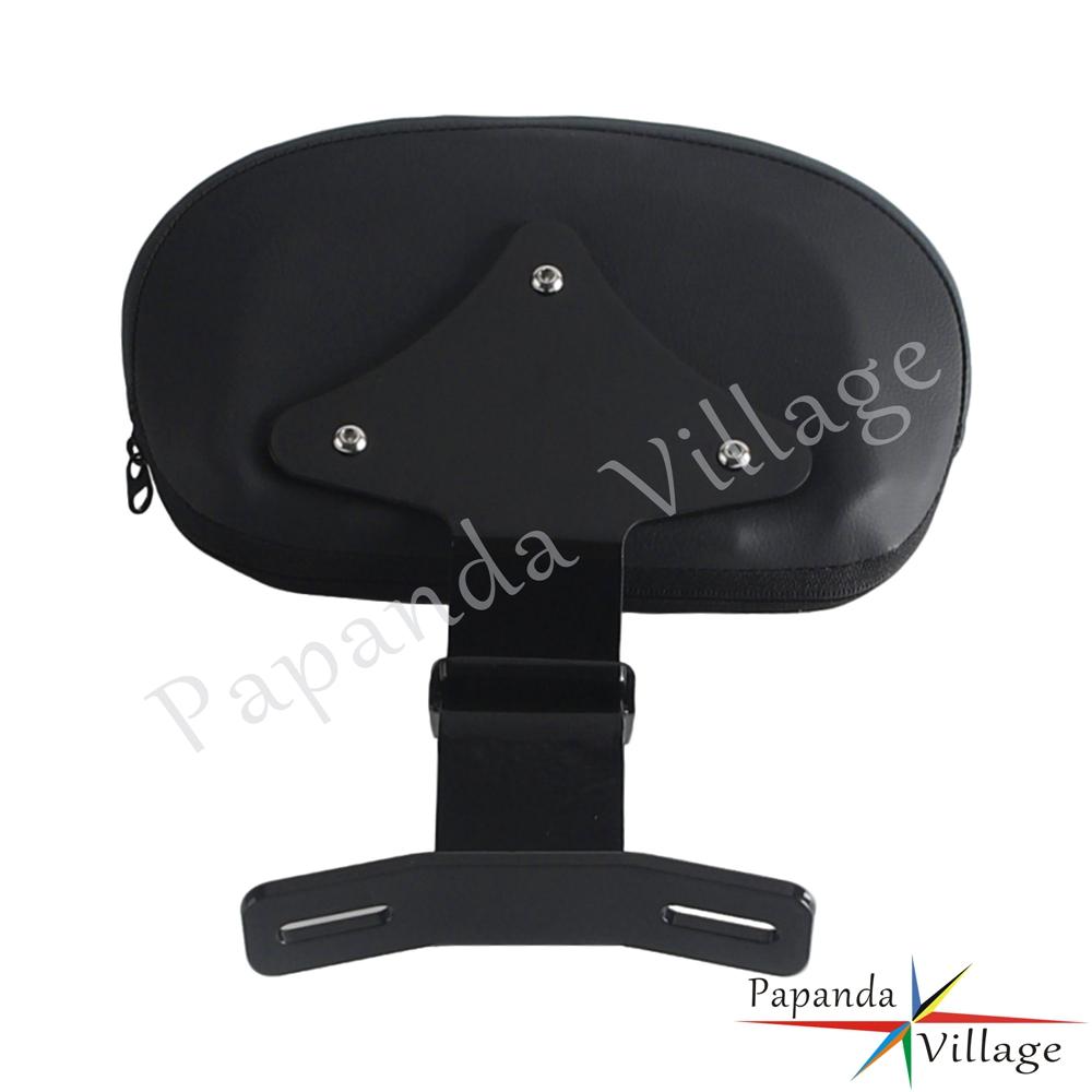 Detachable Stitched Rider Driver Backrest Pad Kit for Harley Touring Road King Street Electra Glide CVO Ultra Classic 2009-2022