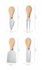 Cheese slicing knives Set of 4 slicing knives Set for appetizers