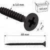 Drywall screws for metal KSGM-35055 (500)