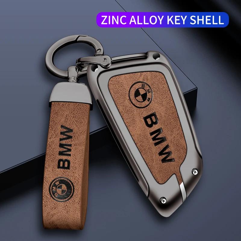 2025 M Alloy Car Remote Case Cover Shell Protector Keyless Key Bag For Bmw F20 G20 G30 X1 X3 X4 X5 G05 X6 X7 G11 F15 F16 G01 G