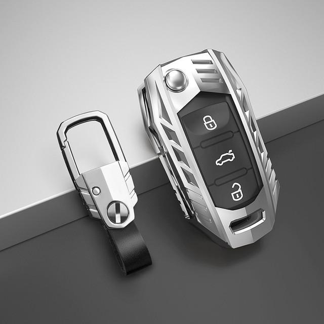 Чехол для ключей от машины для Volkswagen VW Polo Tiguan Passat B5 B6 B7 Golf EOS 4 5 6 Scirocco Jetta MK4 MK6 Octavia, аксессуары для сидений