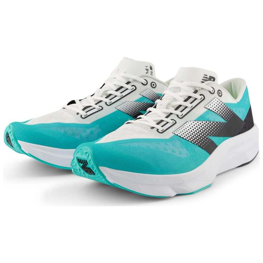 New Balance Nb Fuelcell Pvlse V1 Удобные Стильные Амортизирующие Дышащие Низкие Кроссовки для Бега на Марафоне для Мужчин Синие Белые MFCNPCW