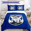 bulldogs Printed 3PCS Bedding Set Soft Breathable Duvet Cover Pillowcases Set Washable Bedroom Decor Home Gift