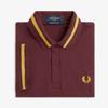 Fred Perry [M2] Однотонная рубашка Fred Perry - Оксфордский красный/Соты Afpm2510002-Y89